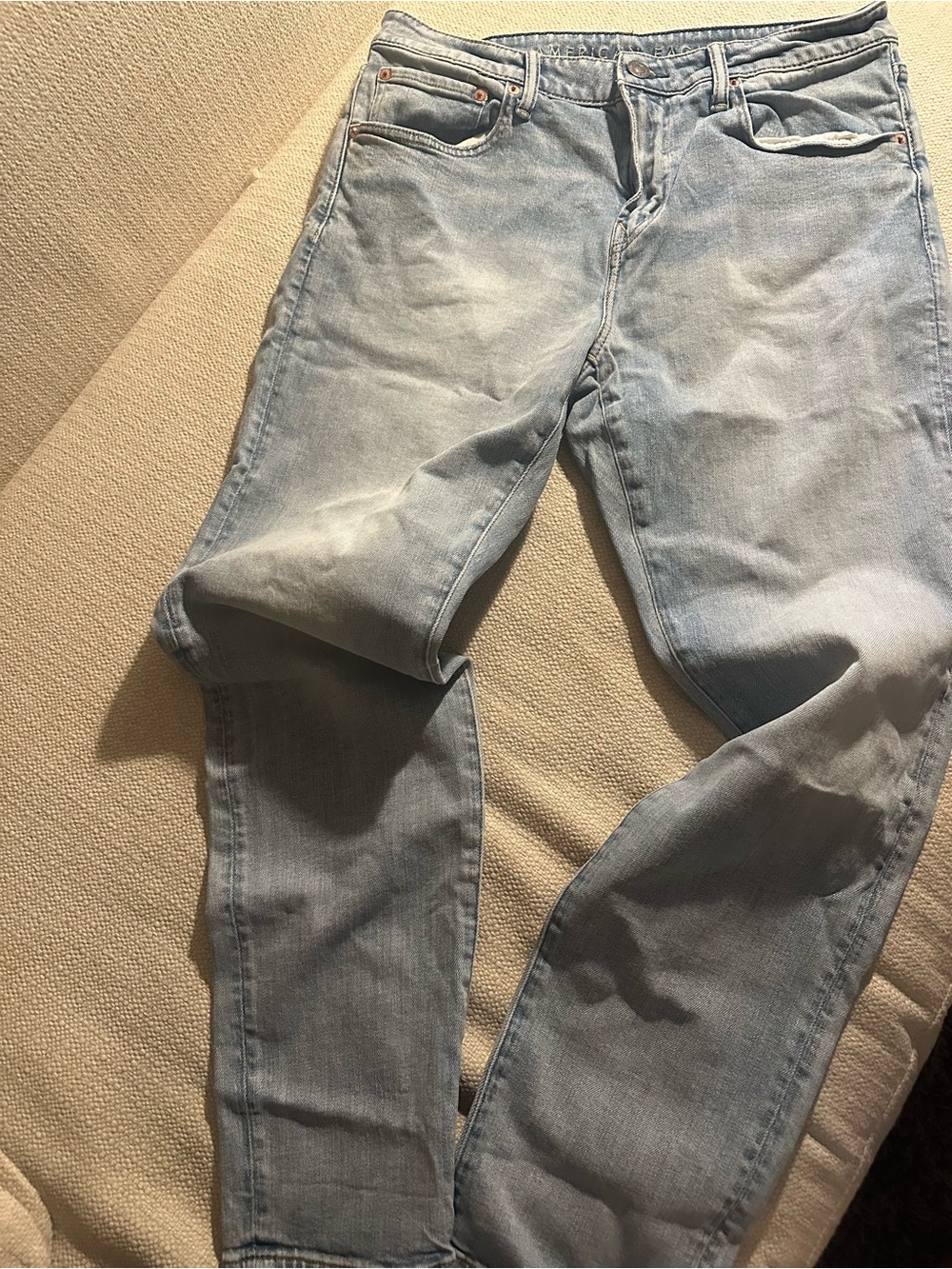 American Eagle Outfitters Men’s light blue denim jeans Airflex+